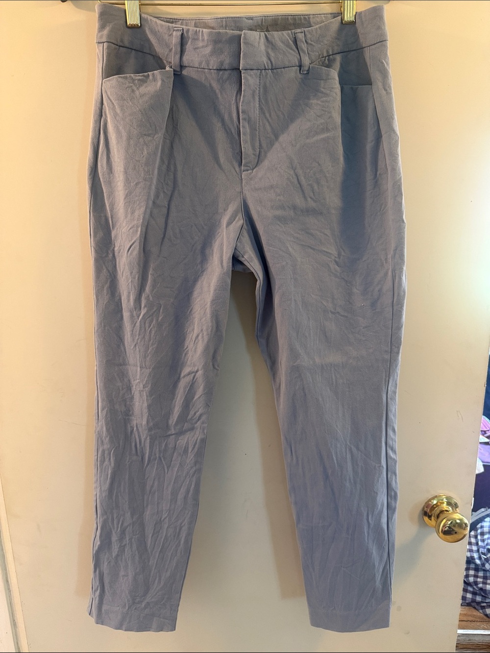 Old Navy Women’s Light Blue Ankle Length Pixie Pants Sz 12 EUC